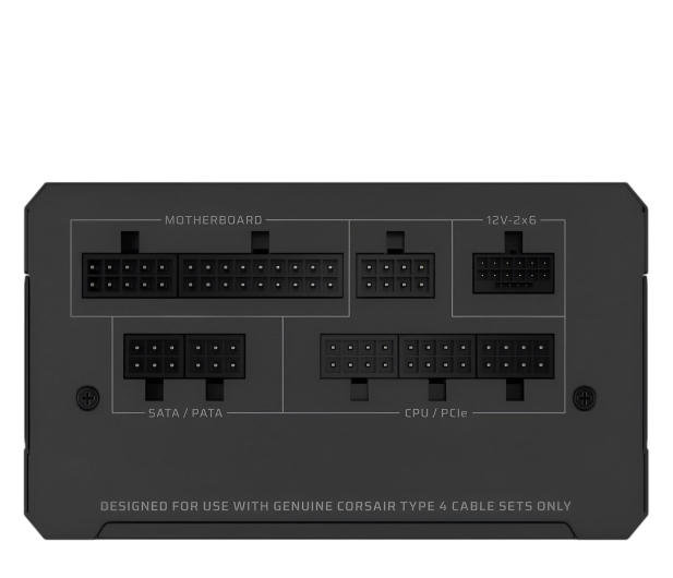 CORSAIR RM1000e 1000W 80 Plus Gold ATX 3.1 - 1317260 - zdjęcie 2